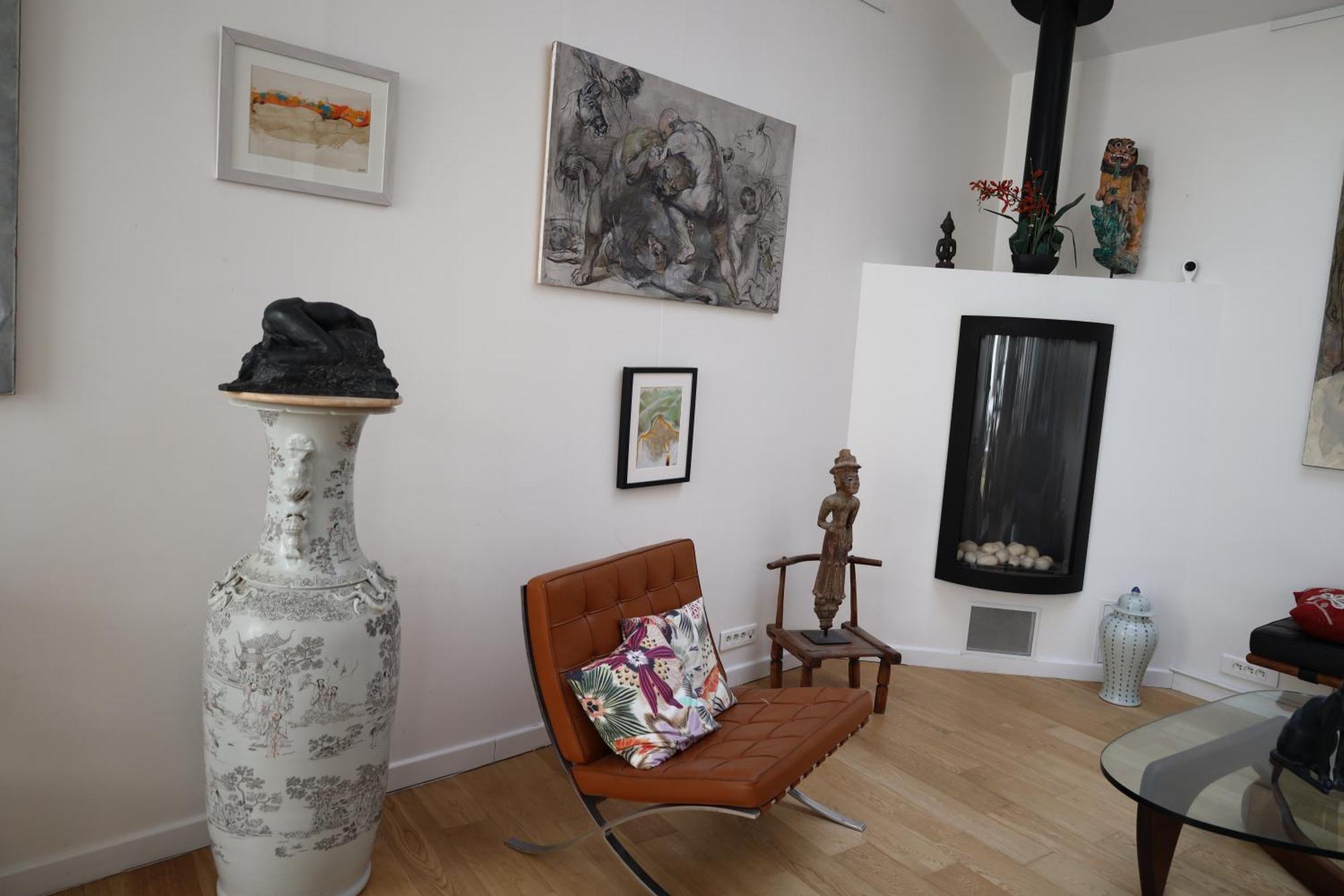 Loft, Atelier Artiste Montmartre Paris Exterior foto