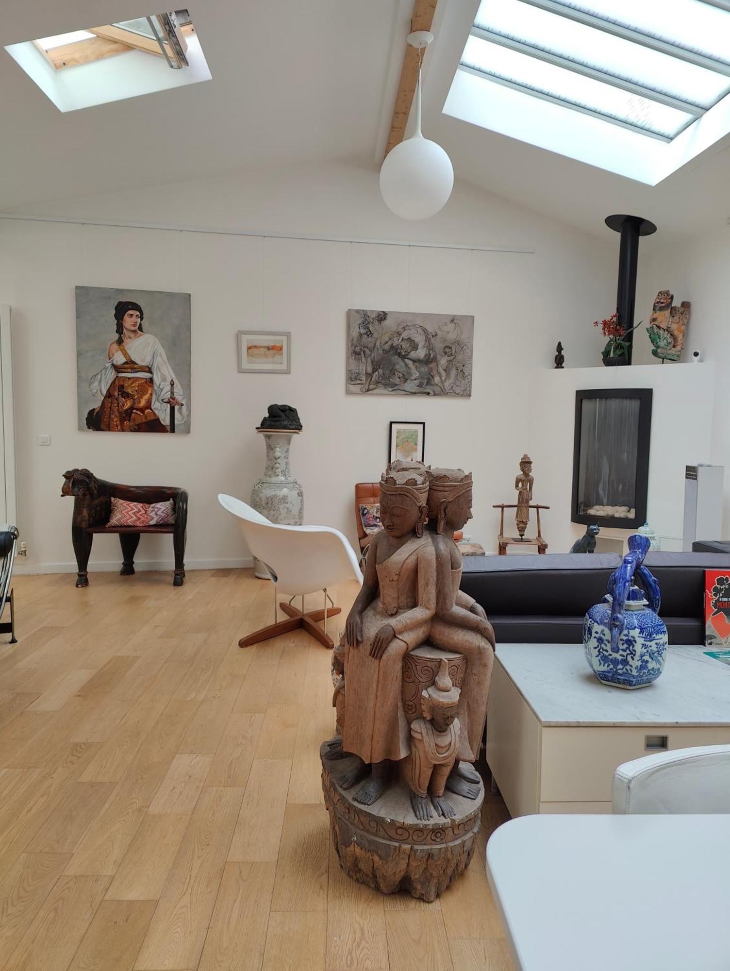Loft, Atelier Artiste Montmartre Paris Exterior foto